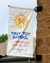Tiny Tot School Flag